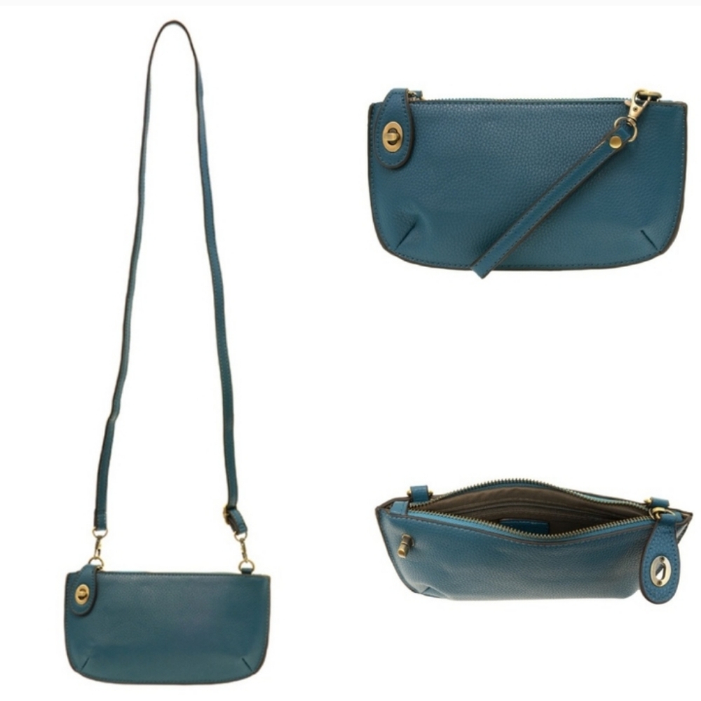 NWT- Joy Susan Mini Crossbody Wallet Clutch- Peacock Color - Picture 2 of 7